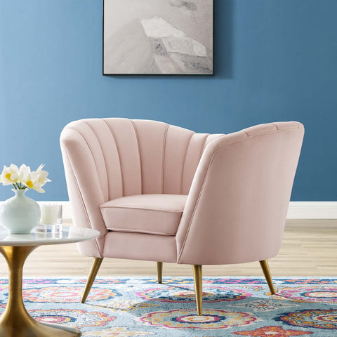 Opportunity Performance Velvet Armchair Modway Model: eei-3874