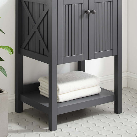 Steam 23" Bathroom Vanity Cabinet (Sink Basin Not Included) Modway Model: eei-3942