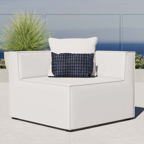 Saybrook Outdoor Patio Upholstered Sectional Sofa Corner Chair Modway Model: eei-4210