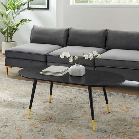 Vigor 47" Oval Coffee Table Modway Model: eei-4214