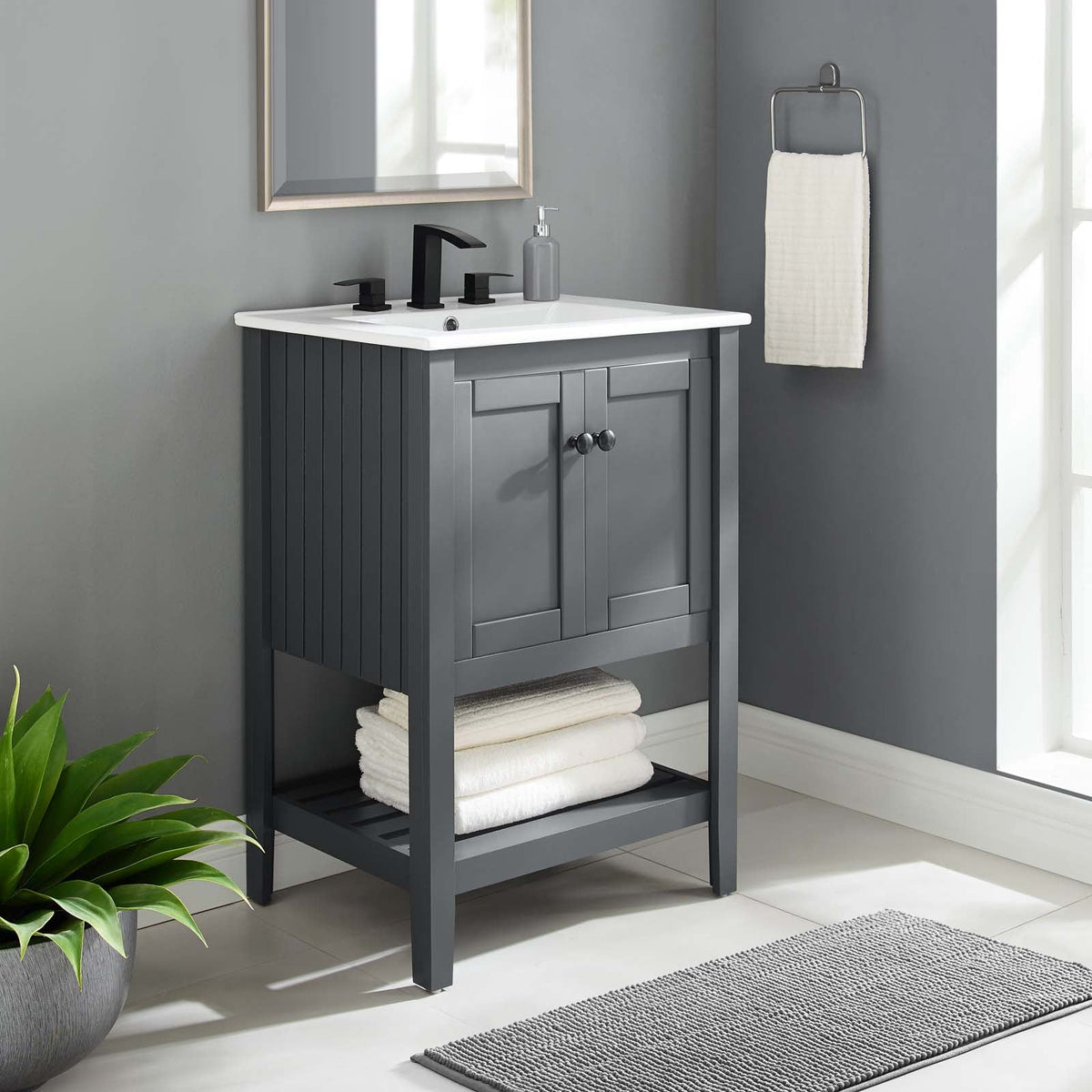 Prestige 24" Bathroom Vanity Modway Model: eei-4246