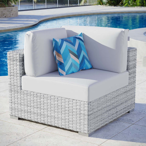 Convene Outdoor Patio Corner Chair Modway Model: eei-4296