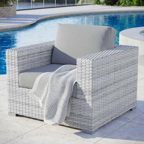 Convene Outdoor Patio Armchair Modway Model: eei-4297