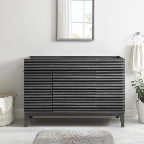 Render 48" Single Sink Compatible (Not Included) Bathroom Vanity Cabinet Modway Model: eei-4341