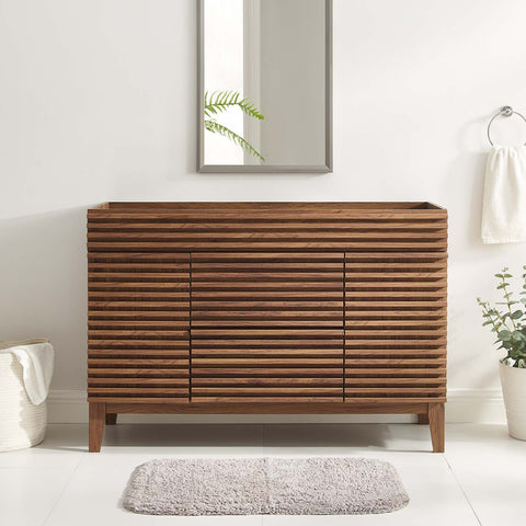 Render 48" Single Sink Compatible (Not Included) Bathroom Vanity Cabinet Modway Model: eei-4341