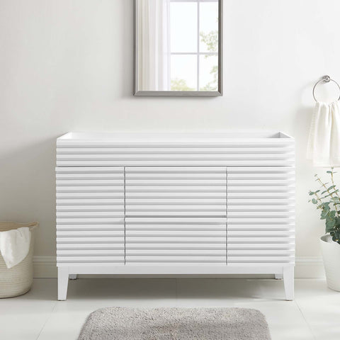 Render 48" Single Sink Compatible (Not Included) Bathroom Vanity Cabinet Modway Model: eei-4341