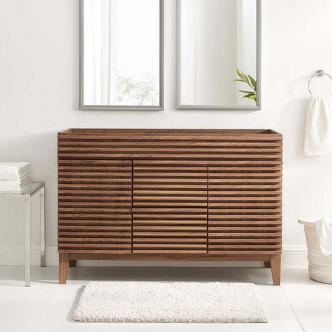Render 48" Double Sink Compatible (Not Included) Bathroom Vanity Cabinet Modway Model: eei-4342