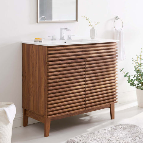 Render 36" Bathroom Vanity Modway Model: eei-4437
