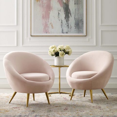 Circuit Accent Chair Performance Velvet Set of 2 Modway Model: eei-4484