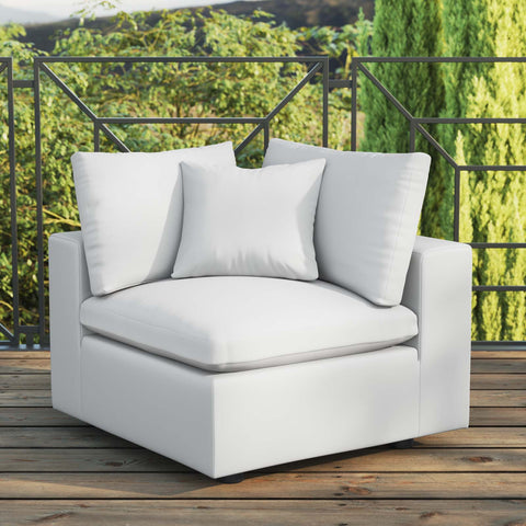 Commix Overstuffed Outdoor Patio Corner Chair Modway Model: eei-4904