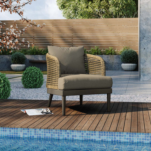 Meadow Outdoor Patio Armchair Modway Model: eei-4986