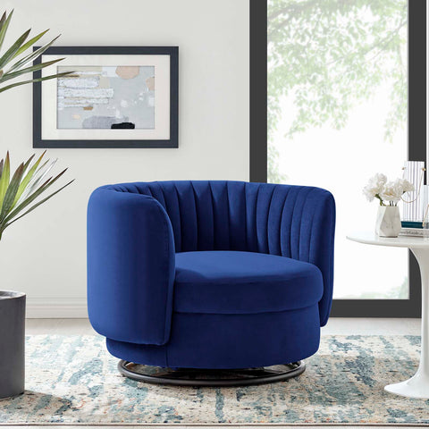 Embrace Tufted Performance Velvet Swivel Chair Modway Model: eei-4998