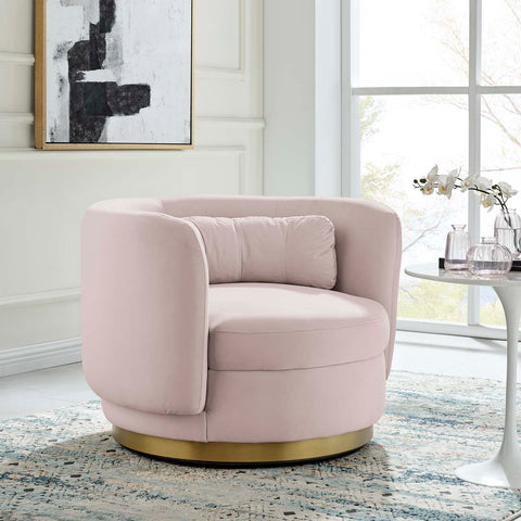Relish Performance Velvet Swivel Chair Modway Model: eei-4999