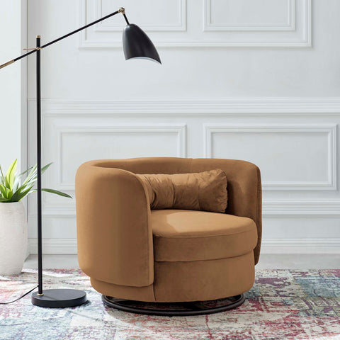 Relish Performance Velvet Swivel Chair Modway Model: eei-5001
