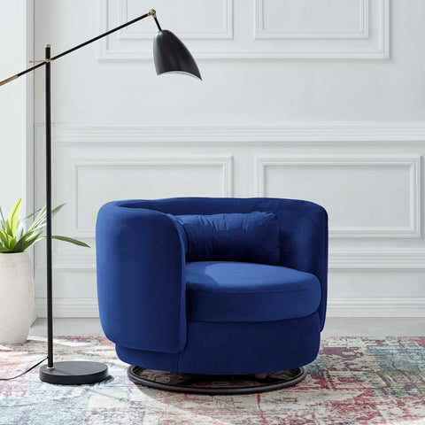 Relish Performance Velvet Swivel Chair Modway Model: eei-5001