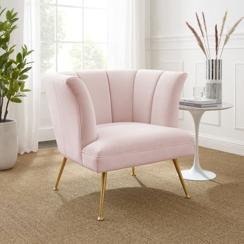 Veronica Channel Tufted Performance Velvet Armchair Modway Model: eei-5023
