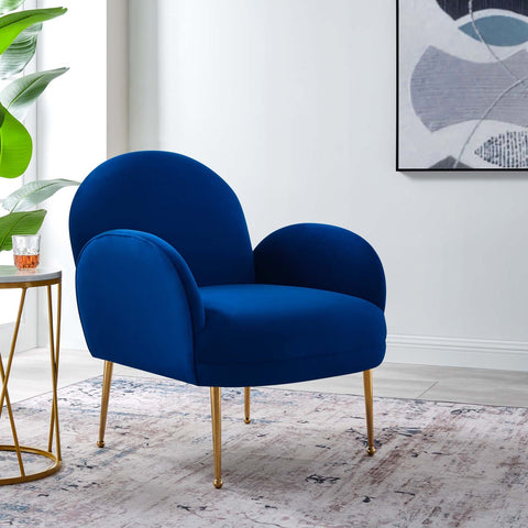 Transcend Performance Velvet Armchair Modway Model: eei-5026