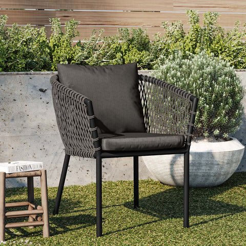 Sailor Outdoor Patio Dining Armchair Modway Model: eei-5040