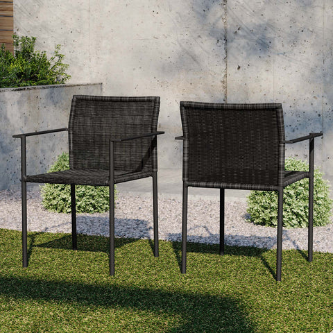 Lagoon Outdoor Patio Dining Armchairs Set of 2 Modway Model: eei-5041