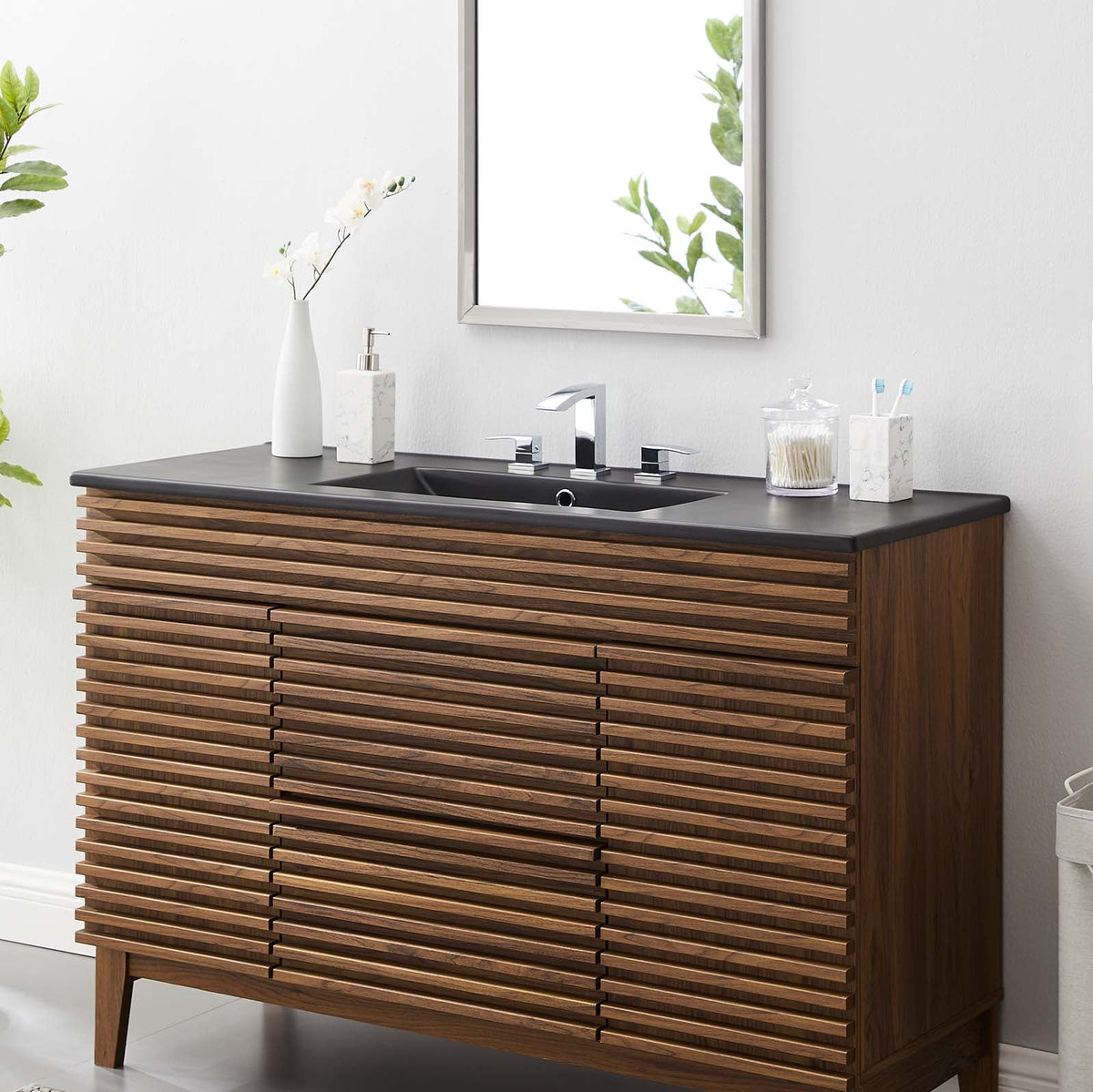 Cayman 48" Single Basin Bathroom Sink Modway Model: eei-5072
