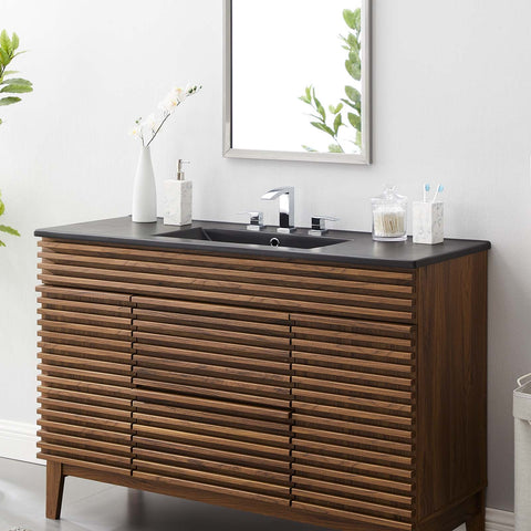 Cayman 48" Single Basin Bathroom Sink Modway Model: eei-5072