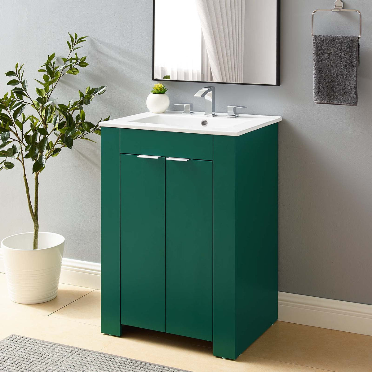 Maybelle 24" Bathroom Vanity Modway Model: eei-5378