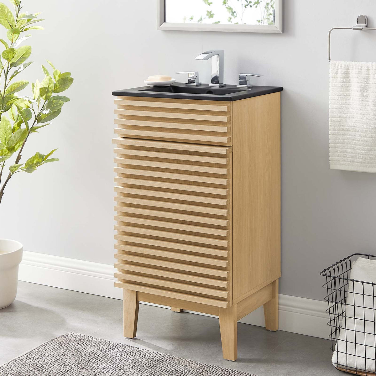 Render 18" Bathroom Vanity Modway Model: eei-5391