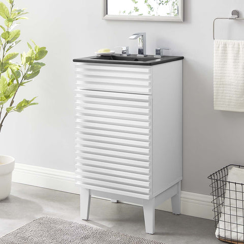 Render 18" Bathroom Vanity Modway Model: eei-5391