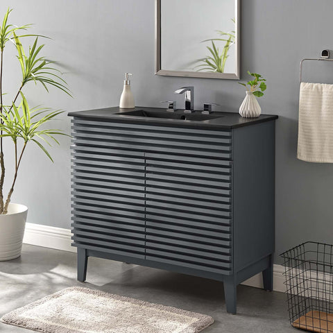 Render 36" Bathroom Vanity Modway Model: eei-5396