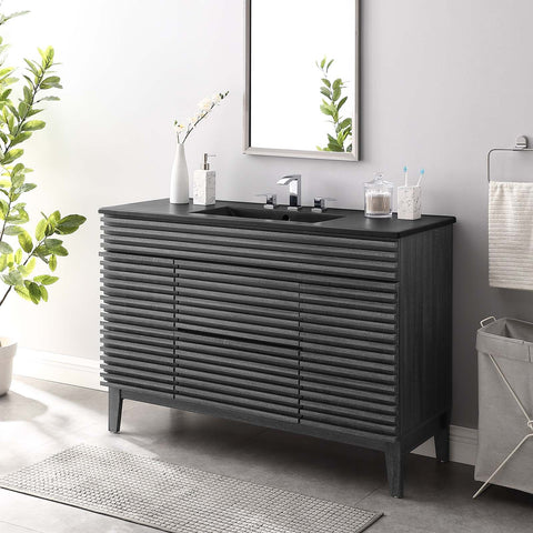 Render 48" Single Sink Bathroom Vanity Modway Model: eei-5398