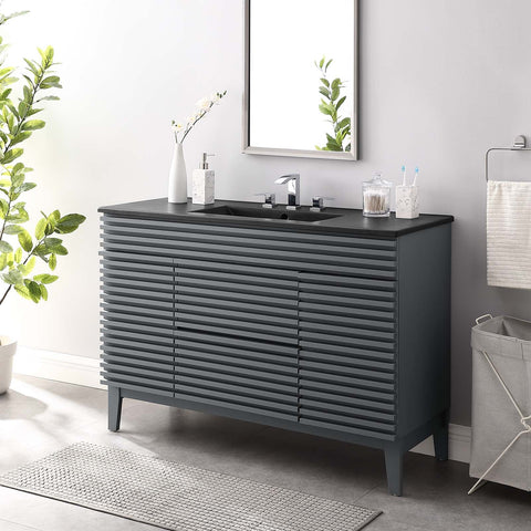 Render 48" Single Sink Bathroom Vanity Modway Model: eei-5398