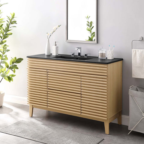 Render 48" Single Sink Bathroom Vanity Modway Model: eei-5398