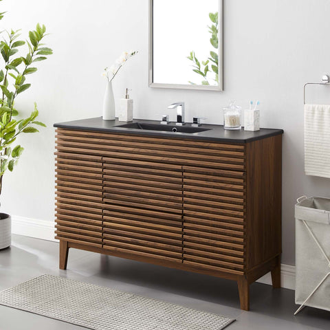 Render 48" Single Sink Bathroom Vanity Modway Model: eei-5398