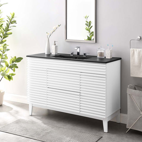 Render 48" Single Sink Bathroom Vanity Modway Model: eei-5398