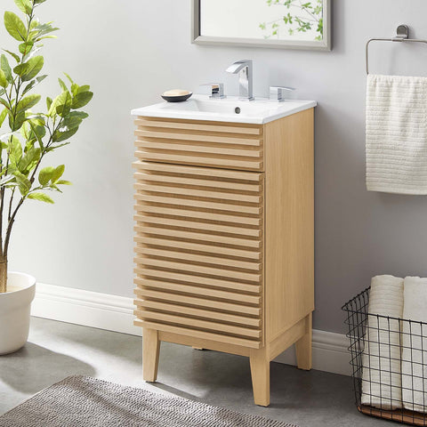 Render 18" Bathroom Vanity Cabinet Modway Model: eei-5420