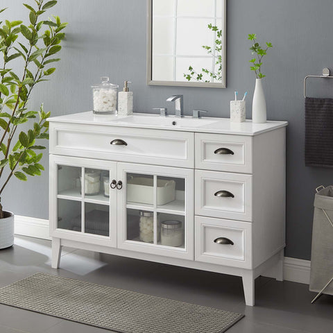 Isle 48" Bathroom Vanity Cabinet Modway Model: eei-5427
