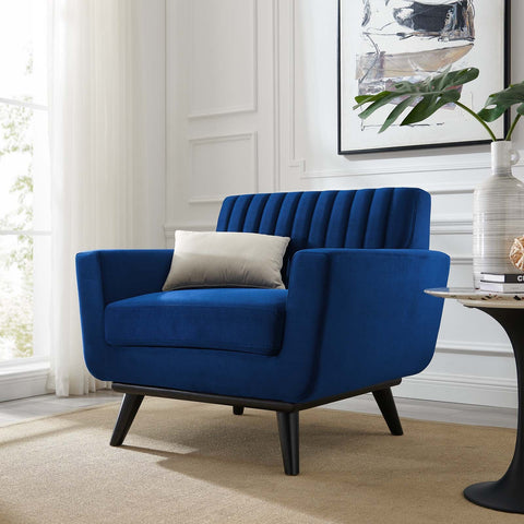 Engage Channel Tufted Performance Velvet Armchair Modway Model: eei-5457