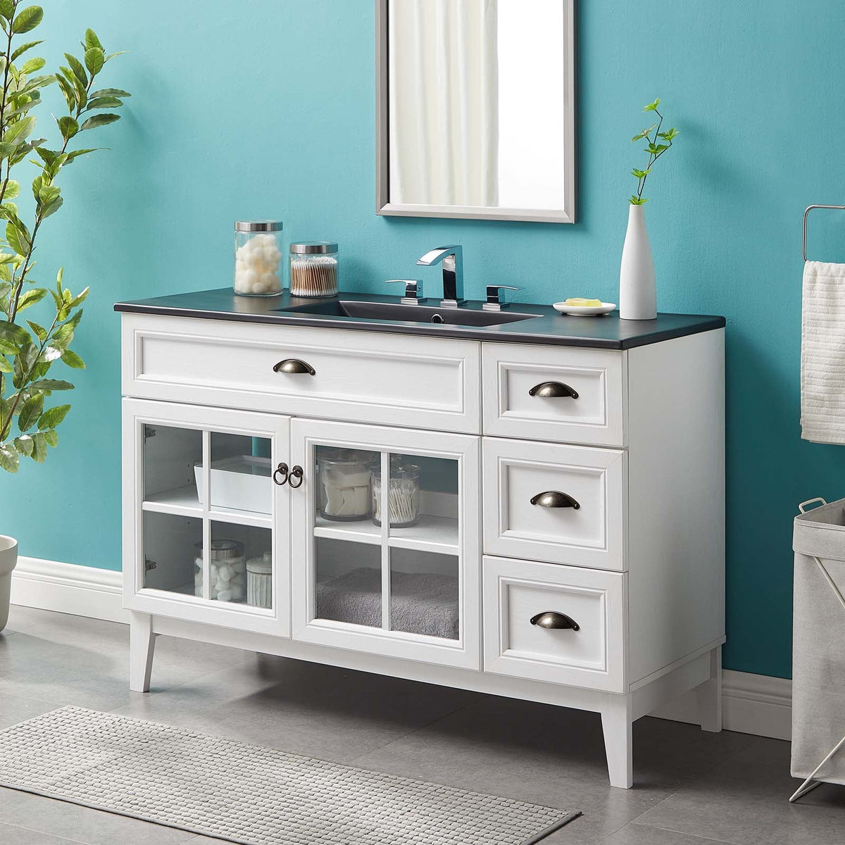 Isle 48" Bathroom Vanity Cabinet Modway Model: eei-5479