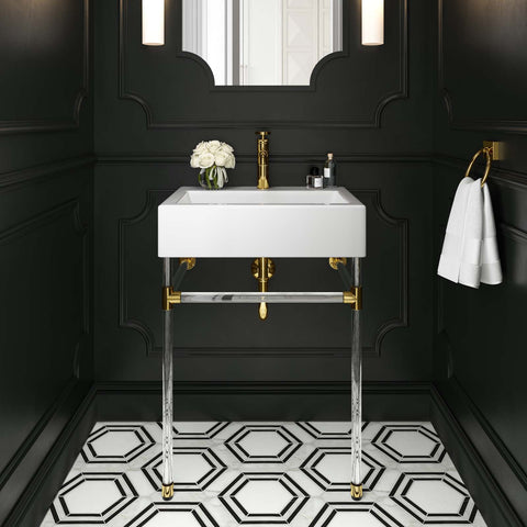Redeem 24" Acrylic Wall-Mount Bathroom Vanity Modway Model: eei-5535