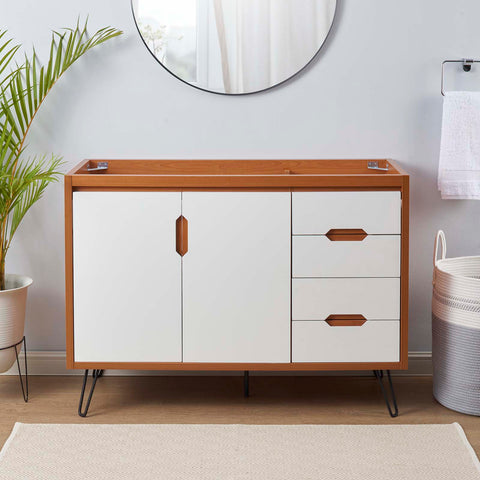 Energize 48" Single Sink Compatible (Not Included) Bathroom Vanity Cabinet Modway Model: eei-5551