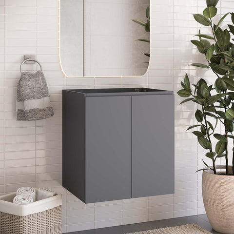 Bryn 24" Wall-Mount Bathroom Vanity (Sink Basin Not Included) Modway Model: eei-5557