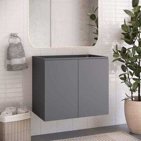 Bryn 30" Wall-Mount Bathroom Vanity (Sink Basin Not Included) Modway Model: eei-5558