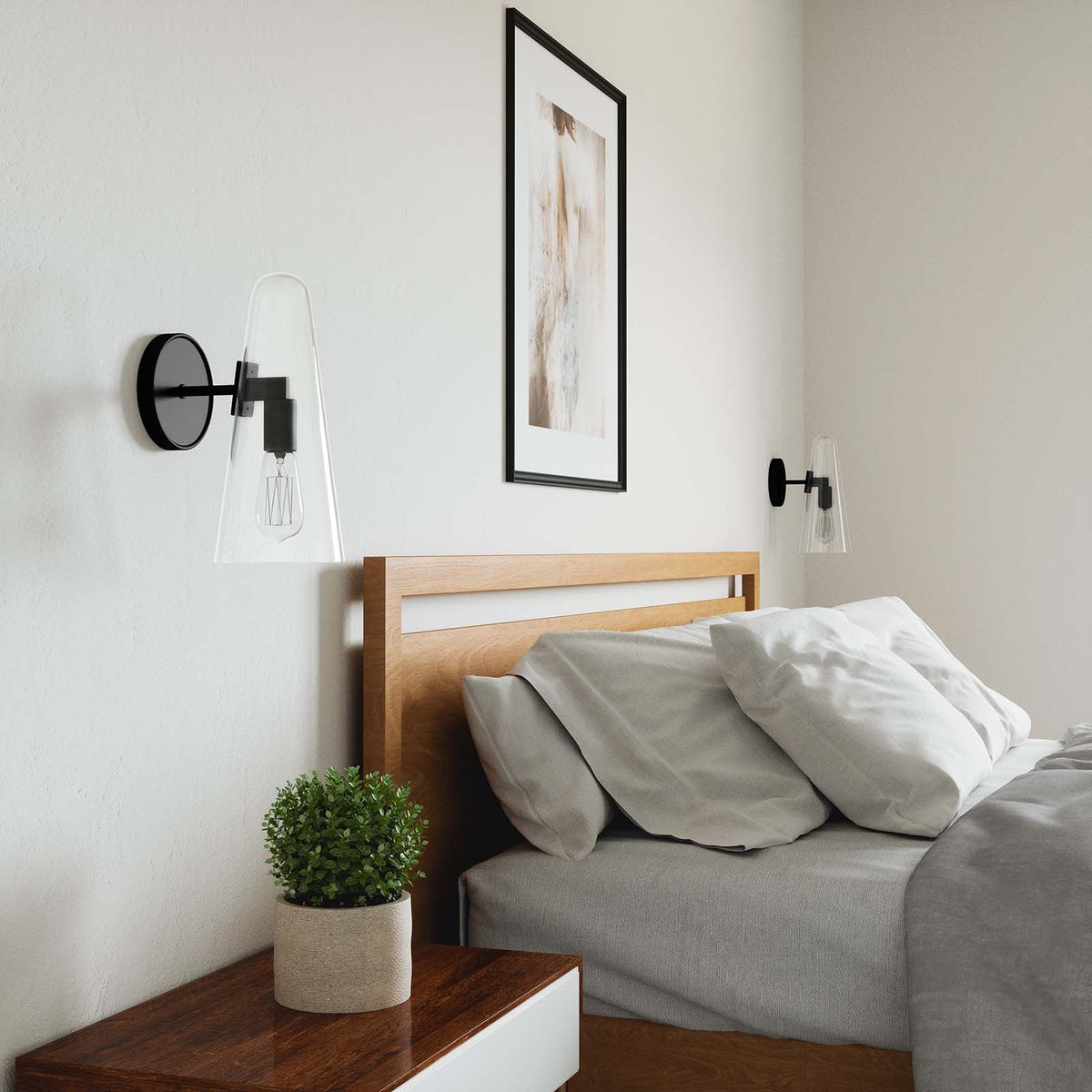 Beacon 1-Light Wall Sconce Modway Model: eei-5645