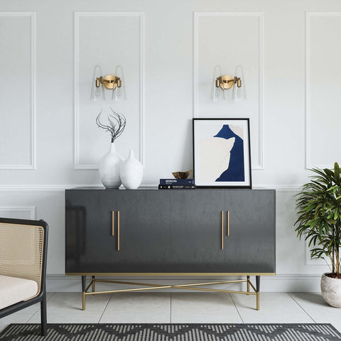 Beacon 2-Light Wall Sconce Modway Model: eei-5646