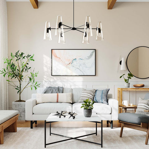 Beacon 6-Light Chandelier Modway Model: eei-5648