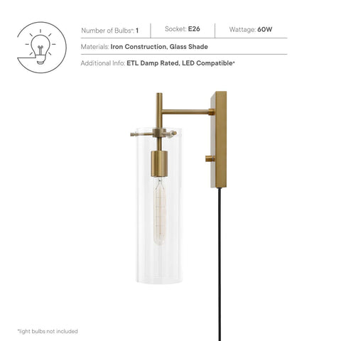 Skylark Wall Sconce Modway Model: eei-5650