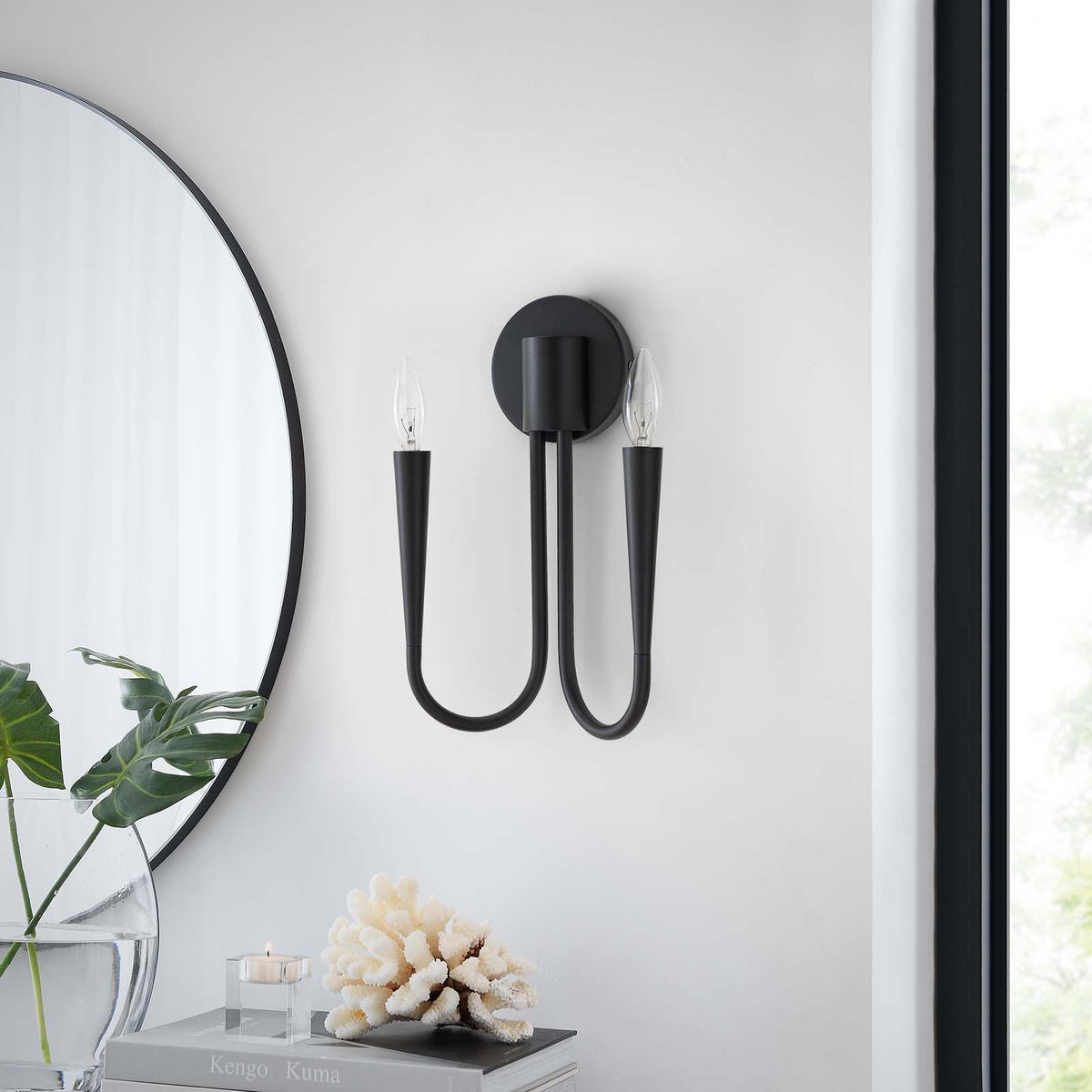 Penrose 2-Light Wall Sconce Modway Model: eei-5666