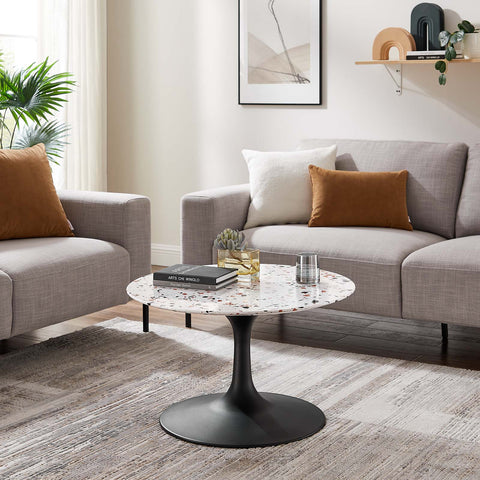 Lippa 28" Round Terrazzo Coffee Table Modway Model: eei-5712