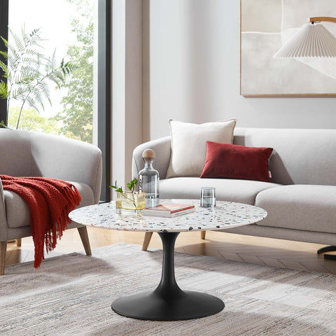 Lippa 36" Round Terrazzo Coffee Table Modway Model: eei-5721
