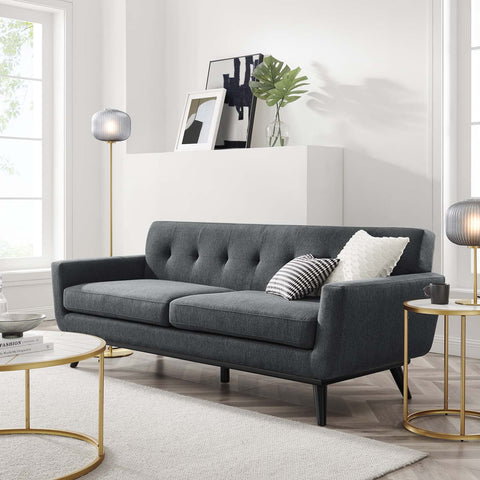 Engage Herringbone Fabric Sofa Modway Model: eei-5760